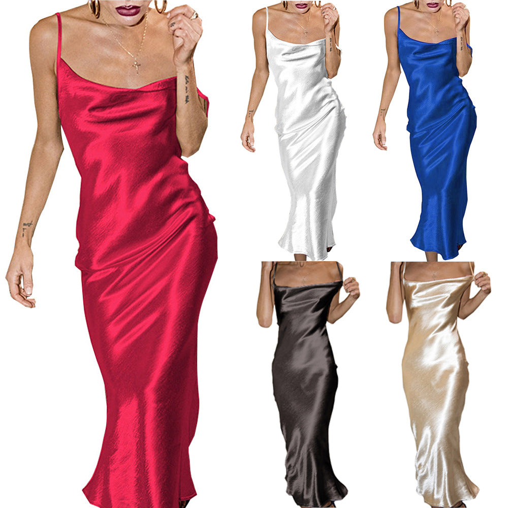 Lune London Satin Nightgown for Ladies