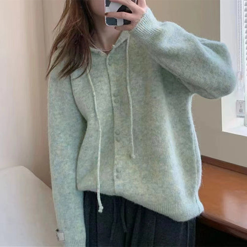 Pull en tricot décontracté pour femmes avec détails de boutons Chic & Stil