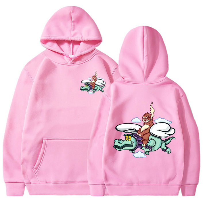 Women's hoodie with playful graphic design and high-quality finish Chic & Stil
