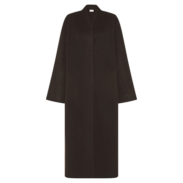 Manteau trench oversize pour femmes en mélange de laine de haute qualité Chic & Stil