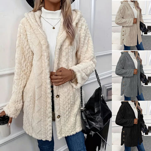Women Cozy Fleece Jacket Amarae