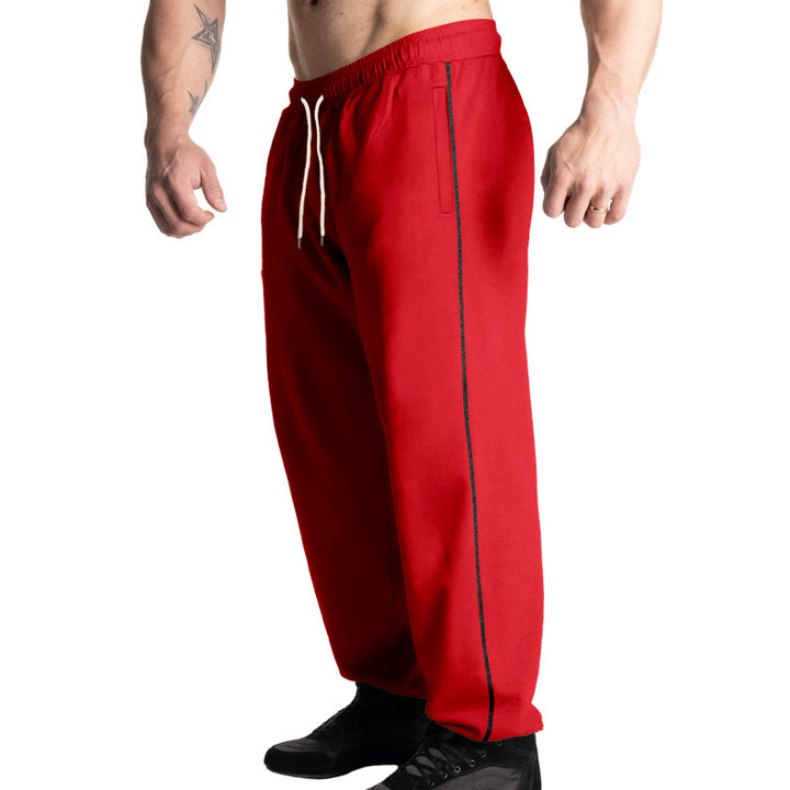 Comfortable sports pants for men with side pockets and adjustable waist Lune London