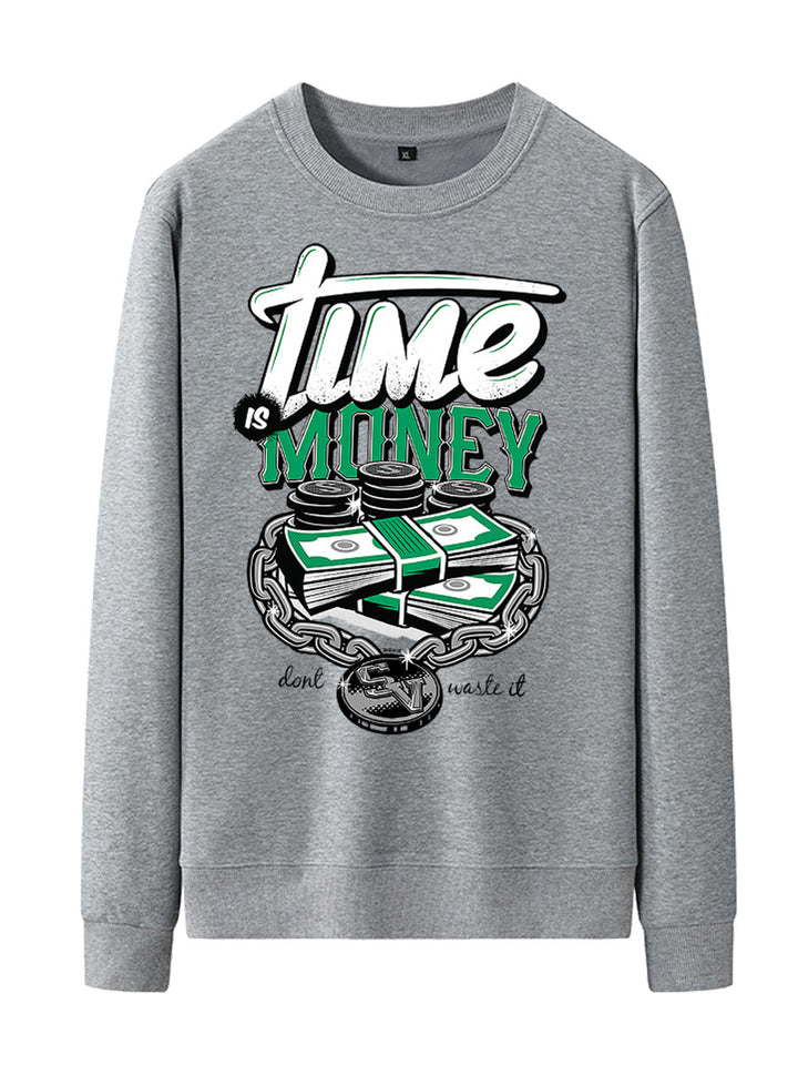 Women’s sweatshirt with creative graphic print Lune London