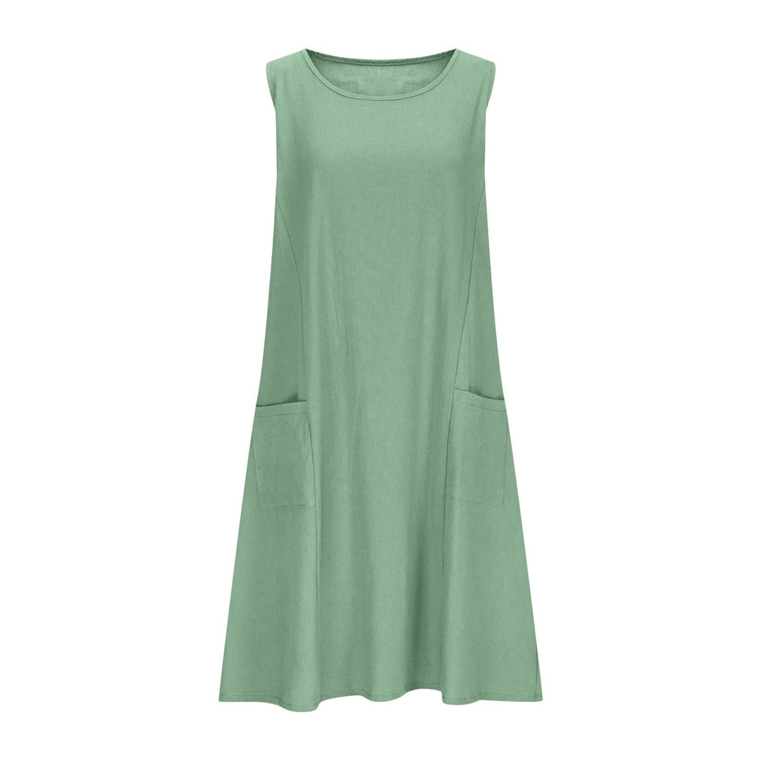 Lune London sleeveless shift dress for women