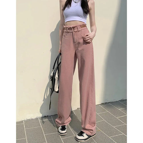Pantalons taille haute large pour femmes Chic & Stil