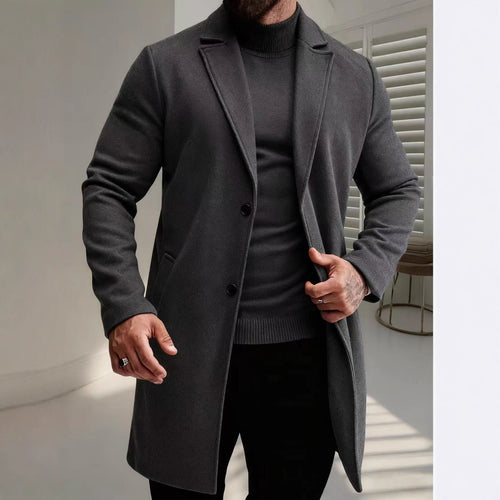 Elegant wool coat for men Amarae