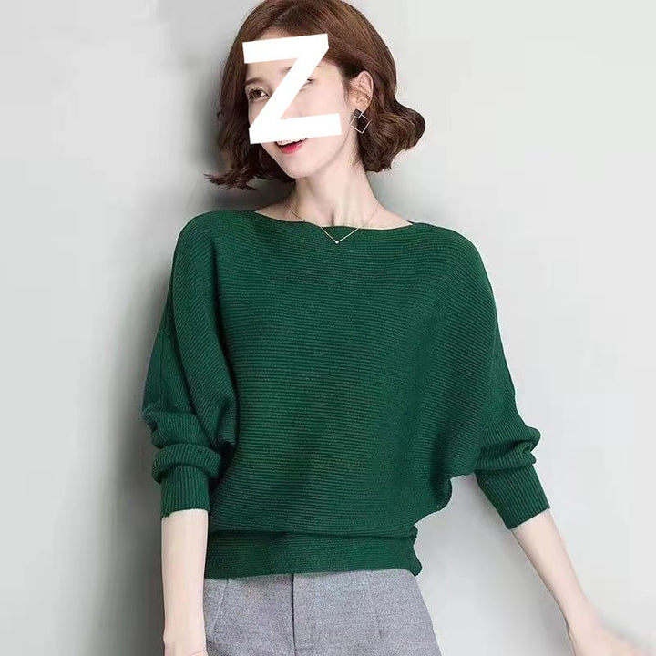 Oversized knitted sweater for women with a refined ribbed design and a loose fit Lune London