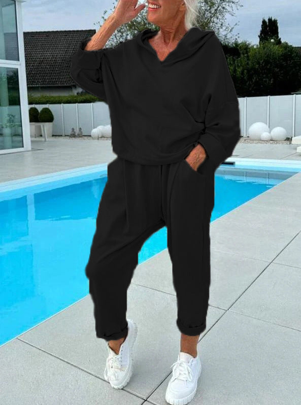 Women's casual hoodie and jogger set Lune London