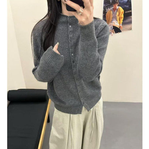 Cardigan en tricot chaud pour femmes Chic & Stil