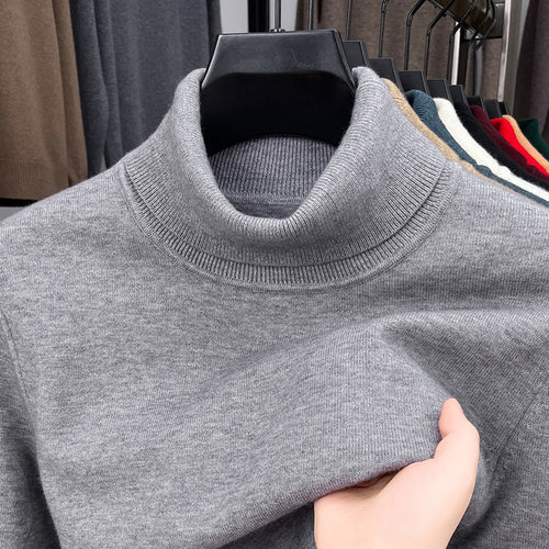 Amarae Women's Turtleneck Sweater in Fine Cotton Blend