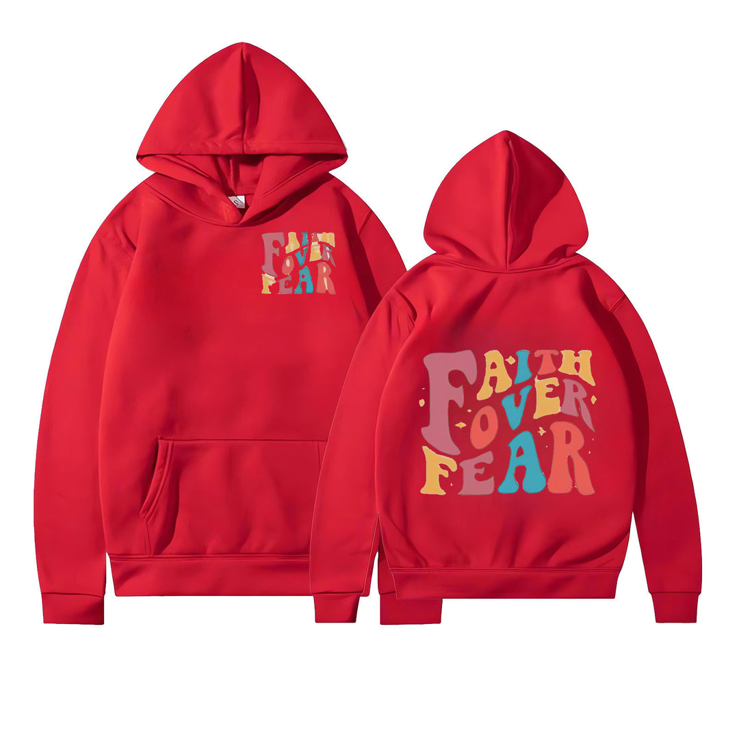 Ladies hoodie with unique graphic display Lune London