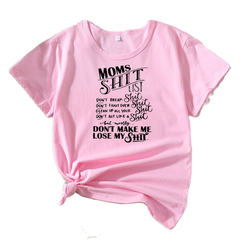 Women's Humorous Graphic T-shirt Lune London