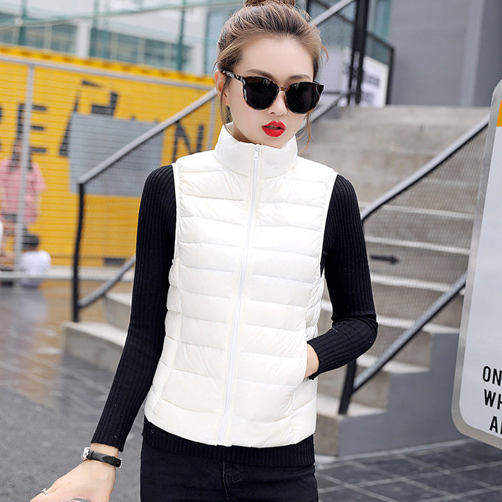 Lune London | Lightly Modern Cut Quilted Vest for Women Lydiane