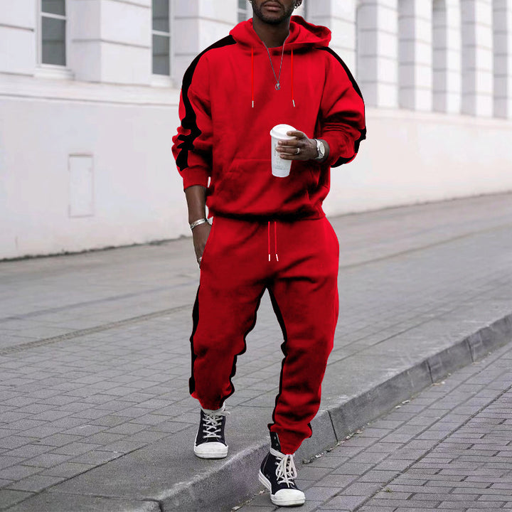 Men's sporty jogging jacket with contrasting side elements Lune London