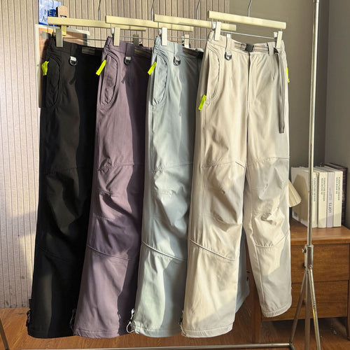 Pantalons de plein air multifonctionnels pour femmes avec taille réglable et poches pratiques Chic & Stil