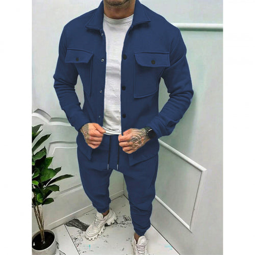 Men's sports set with modern details and practical pockets Amarae