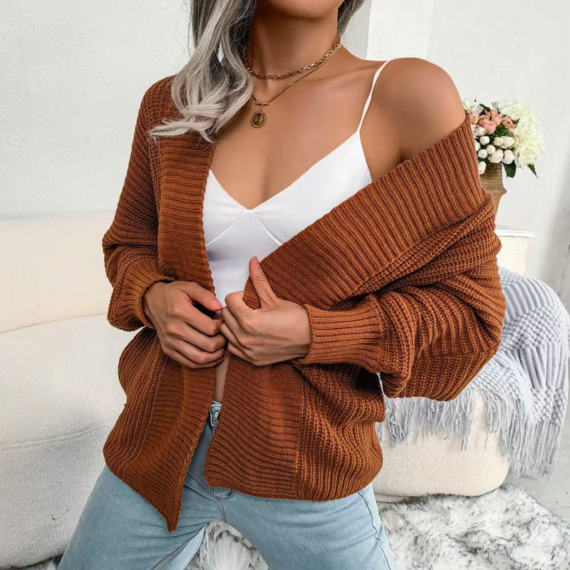 Oversized knit jacket for women Lune London