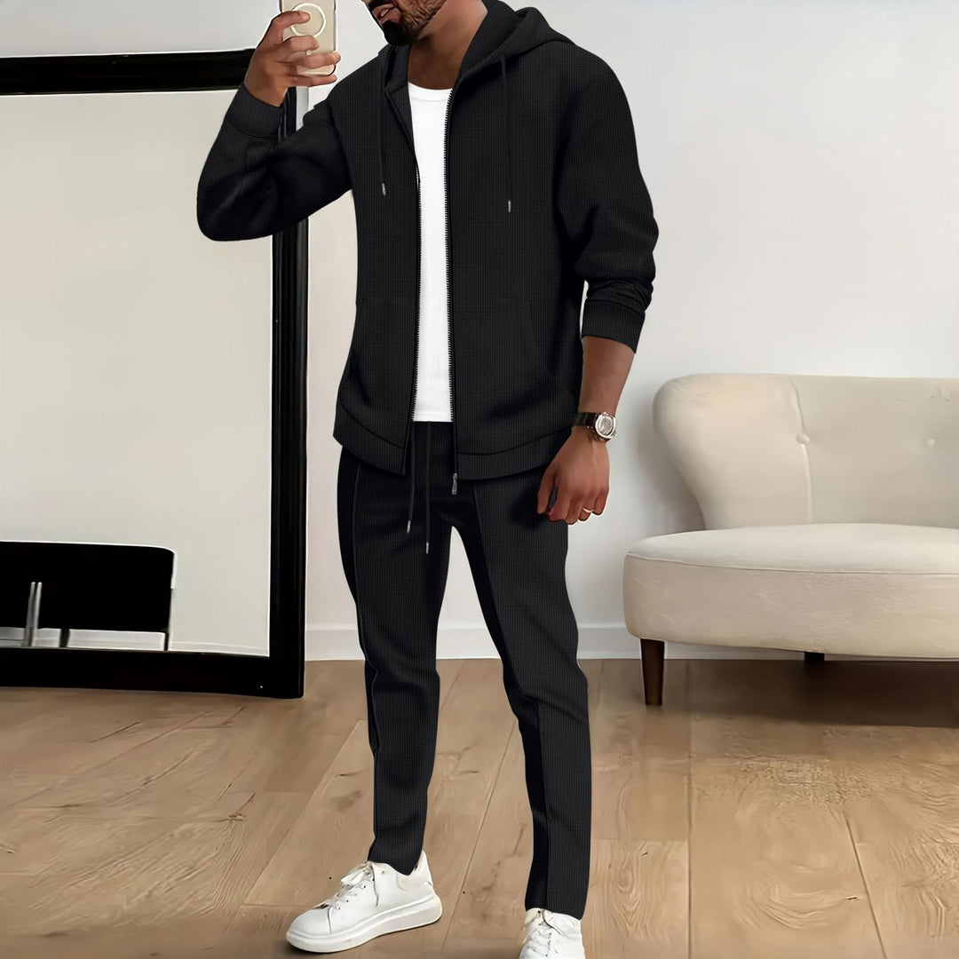 Men's sports set with zipper and hood Lune London