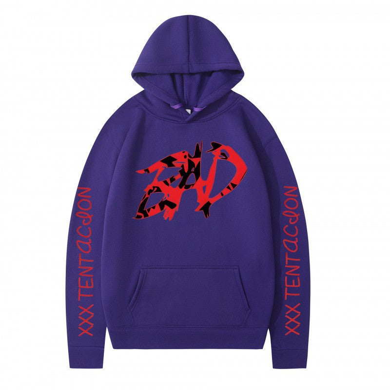 Women's hoodie with eye-catching graphic print and casual cut Chic & Stil
