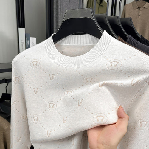 Elegant sweater for men with structured design Amarae