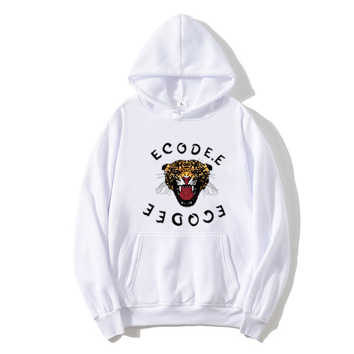 Women's hoodie with tiger-like graphic design Chic & Stil