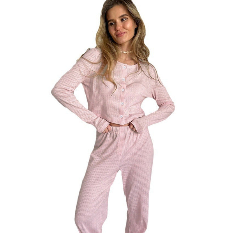 Ladies Comfortable Two-Piece Pajama Set Amarae