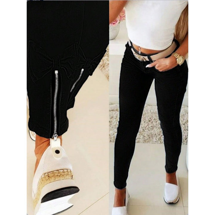 Women's Sculpting Skinny Jeans with Mid-High Waist and Super Stretch Fit Amarae