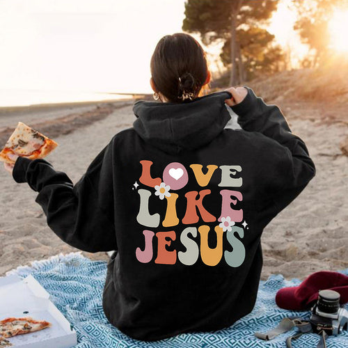 Women's cozy hoodie with inspiring print Amarae