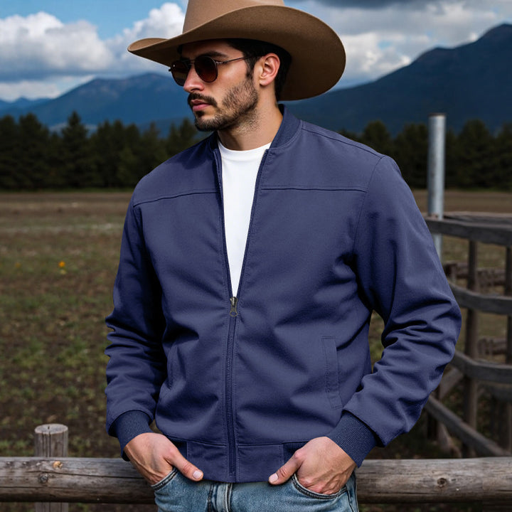 Stylish bomber jacket for men in high-quality material Lune London