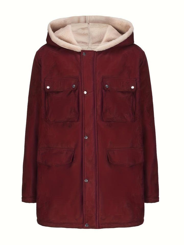Lune London Women's Wrap Jacket with Cozy Lining