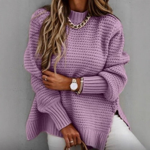 Pull en tricot pour femmes avec un design structuré à la mode Amarae