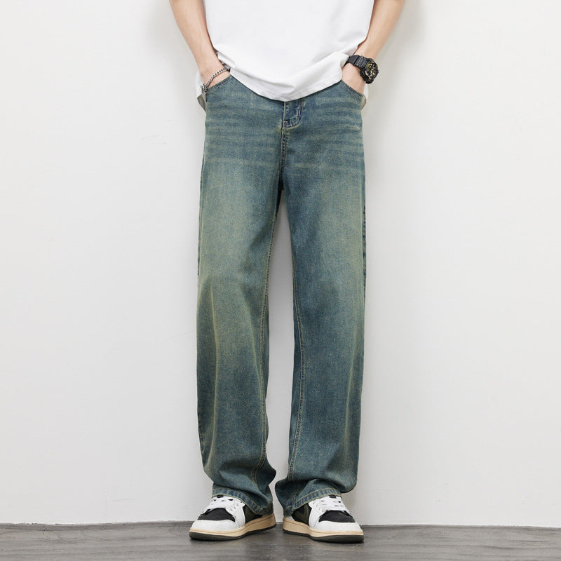 Men's Wide and Comfortable Jeans Lune London