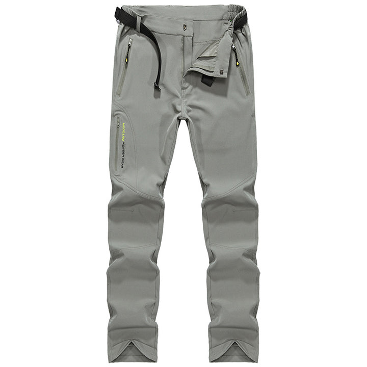 Women's Stretch Softshell Outdoor Pants with pre-shaped knees, adjustable waistband and zippered pockets Amarae