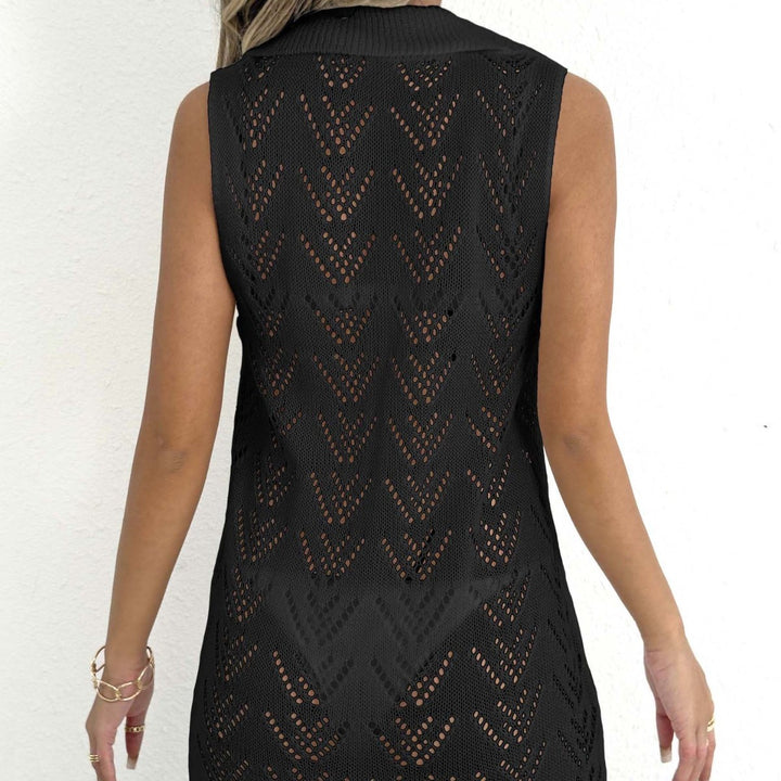 Lune London transparent knit dress for women