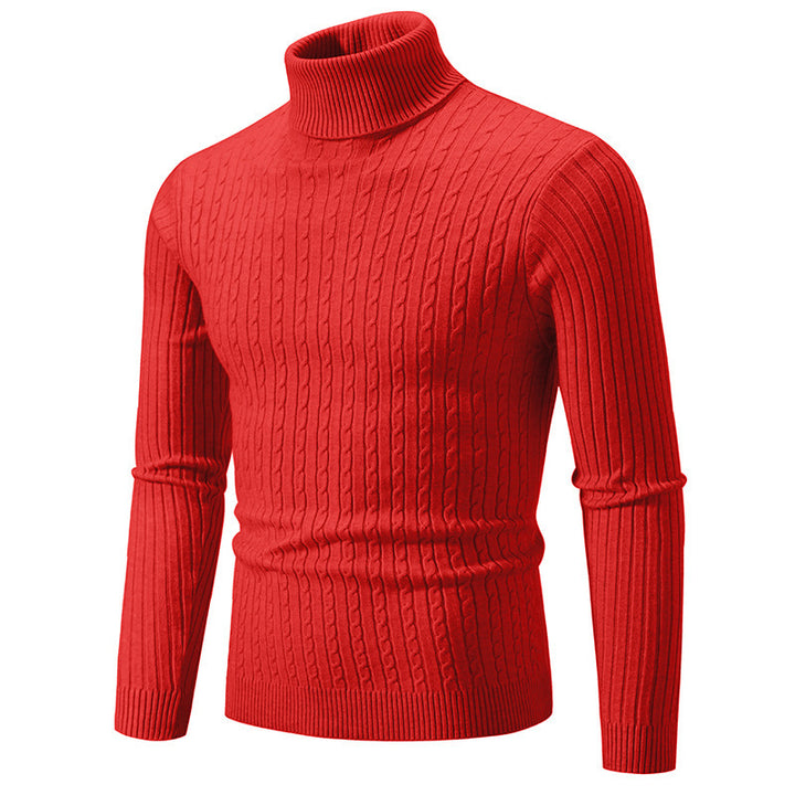Men's turtleneck sweater in comfortable knit Lune London