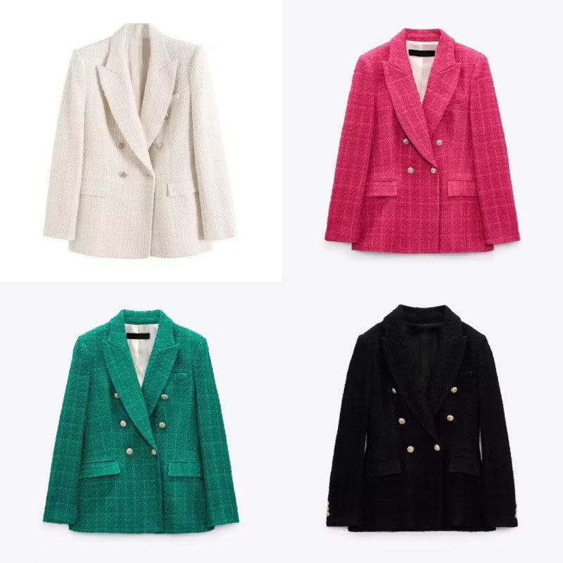 Plaid lined jacket for women Lune London