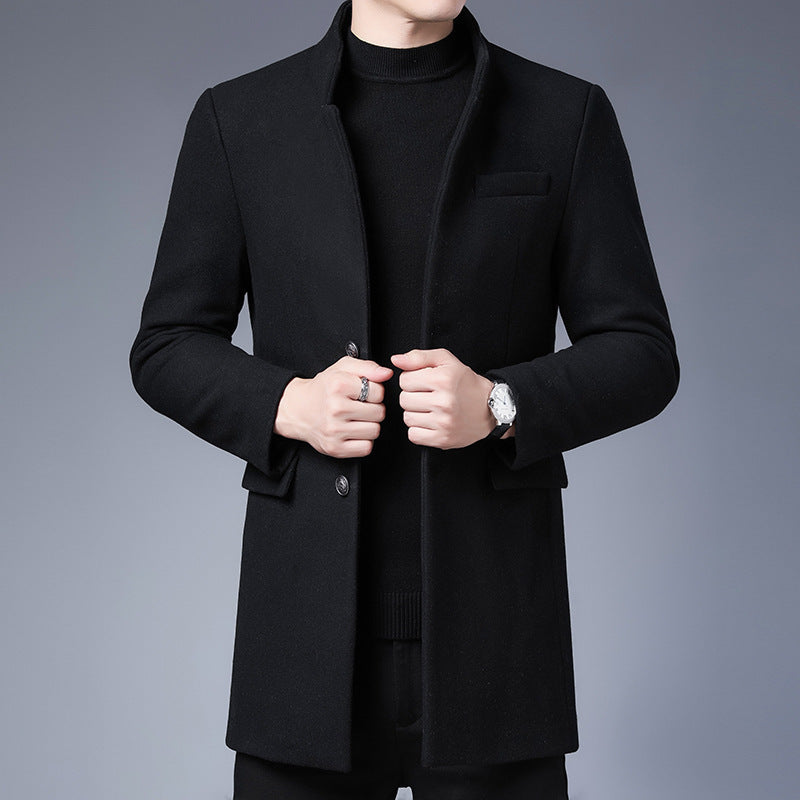 Elegant wool coat for men Lune London