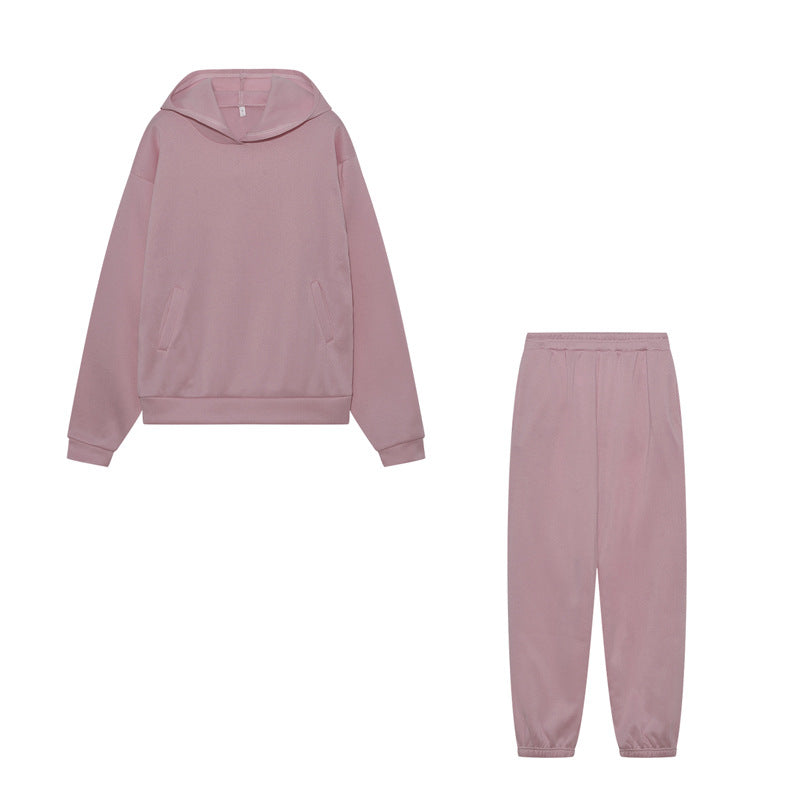 Ensemble de sweat à capuche sportif et de pantalon de jogging Chic & Stil pour femmes