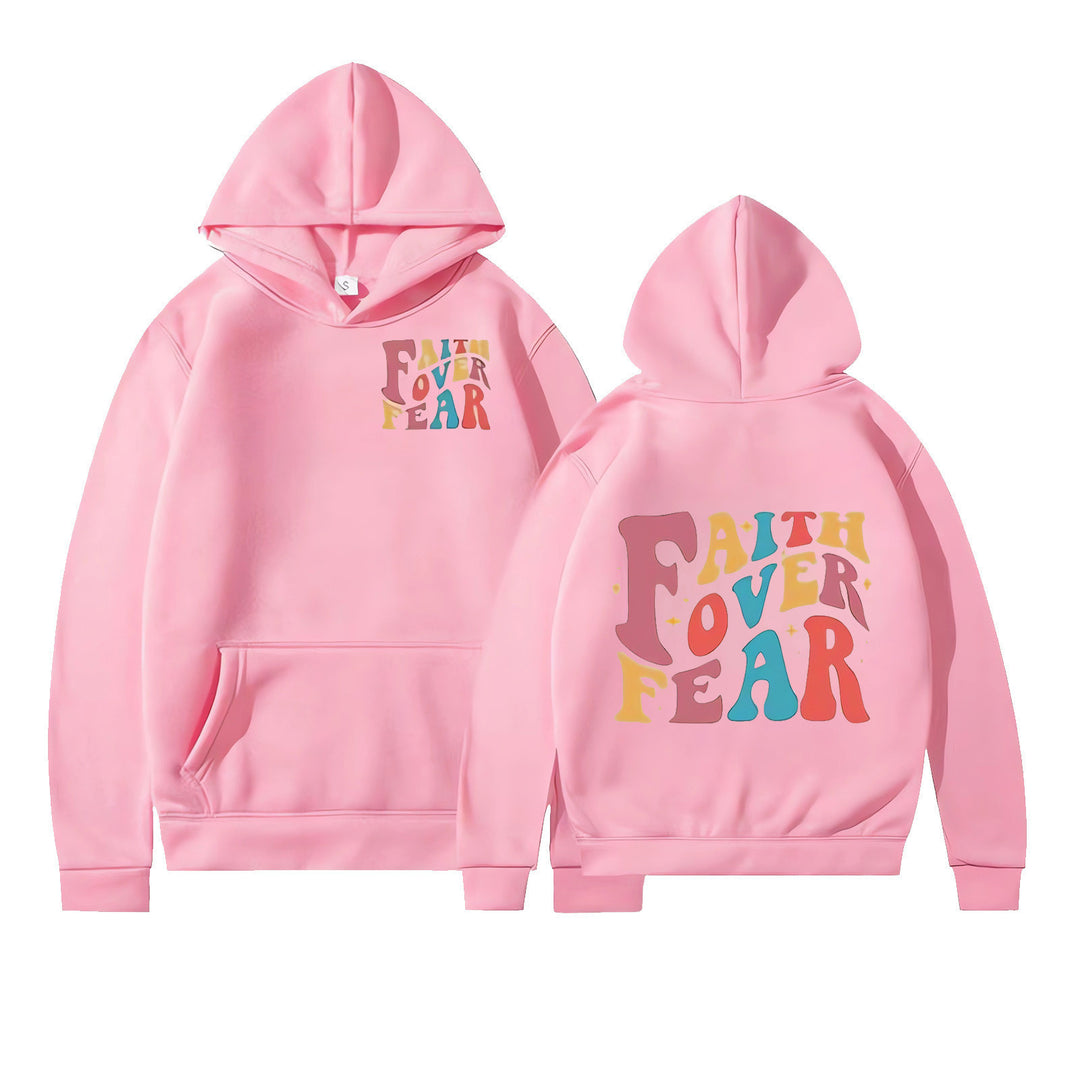 Ladies hoodie with unique graphic display Lune London