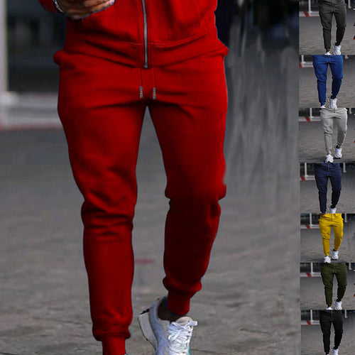 Comfortable pleated jogger pants for men with elastic waist and practical pockets Amarae