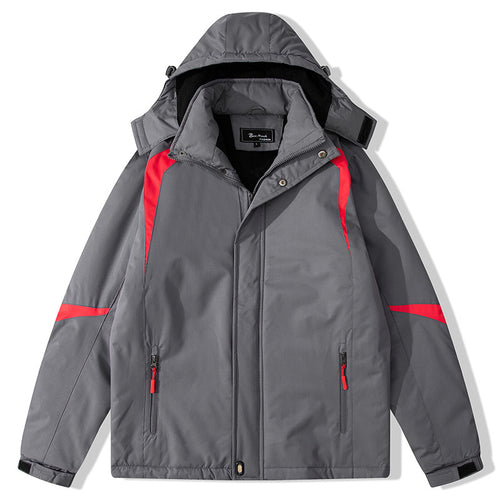 Lady insulated outdoor jacket with adjustable hood Amarae