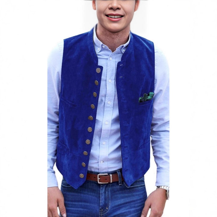 Elegant suede jacket for men Amarae