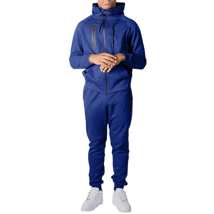 Complete sports outfit for men with hood and zippered pockets Lune London