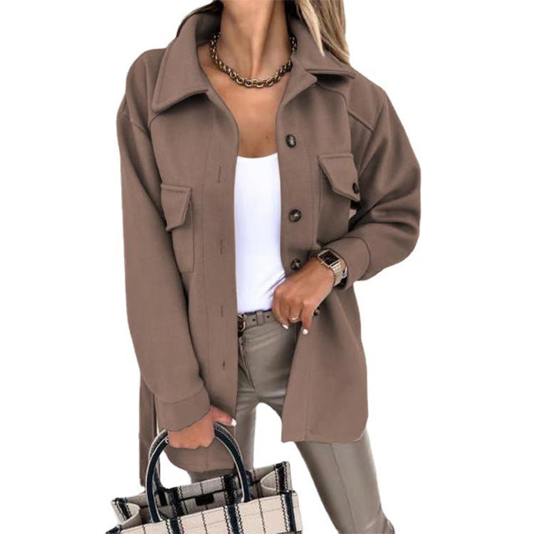 Utility jacket for women with a trendy belt and practical pockets Lune London