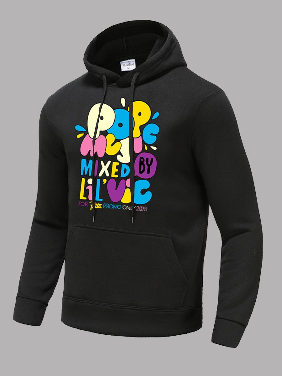 Men's Sweatshirt with Creative Graphic Design Amarae