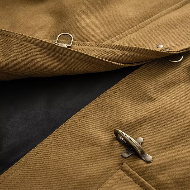Veste de transition féminine à la mode avec fermeture à boutons pratique et grandes poches Chic & Stil