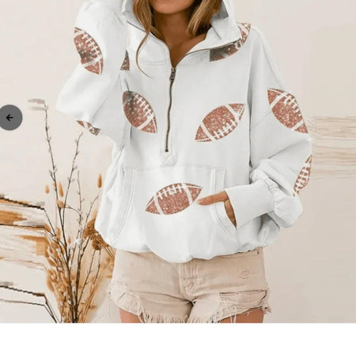 Ladies casual hoodie with sport-specific design Amarae
