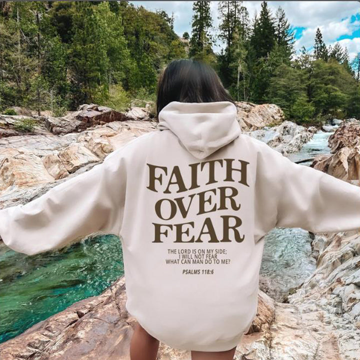 Women's hoodie with inspiring lettering and high-quality craftsmanship Chic & Stil