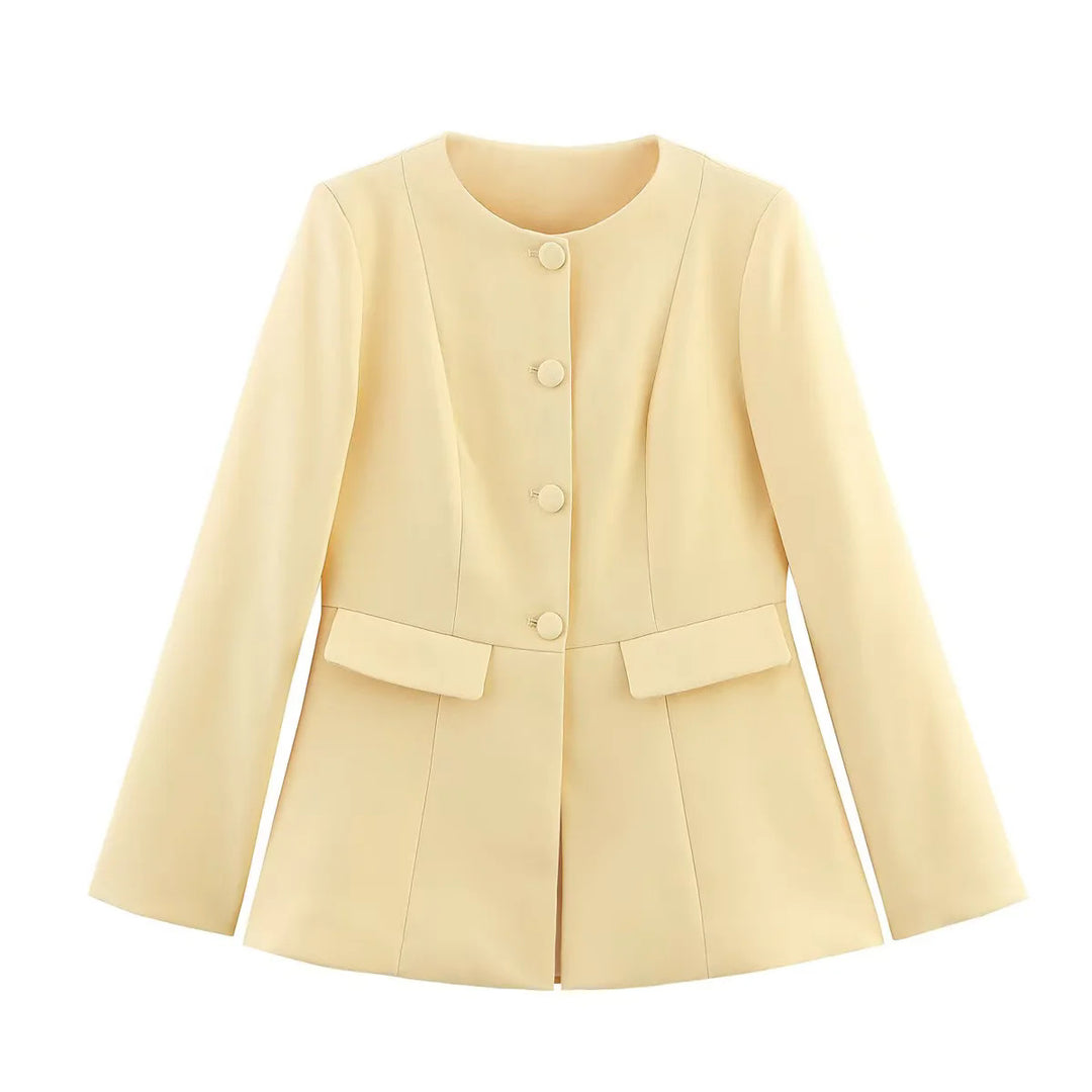 Trendy short jacket for women with textured design Lune London