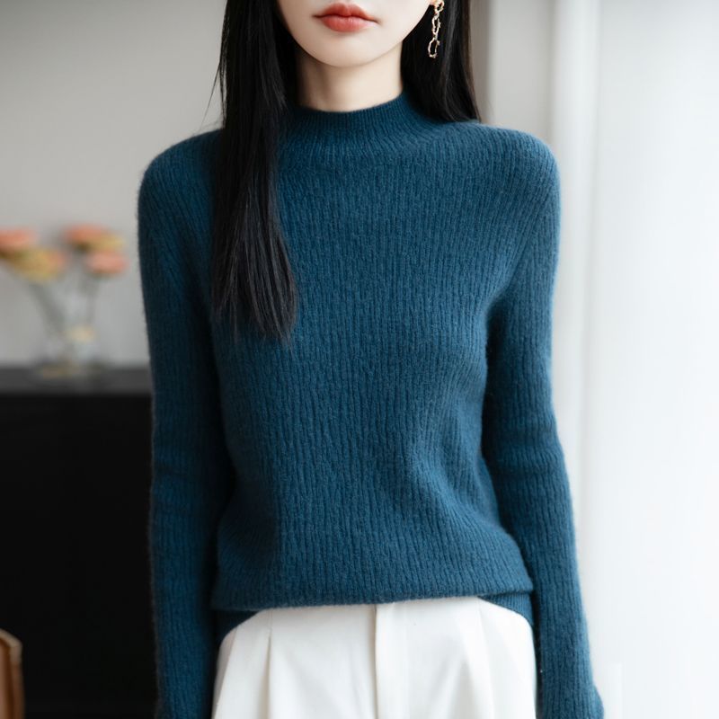 Pull fin en maille pour dames Chic & Stil